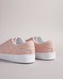 <P>Quilted Sneaker With Magnolia Studs</P>